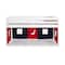 Alaterre Furniture Jasper Twin Junior Loft Bed, White Frame and Blue/Red Playhouse Tent AJJP00WHATBRE - alternate 8